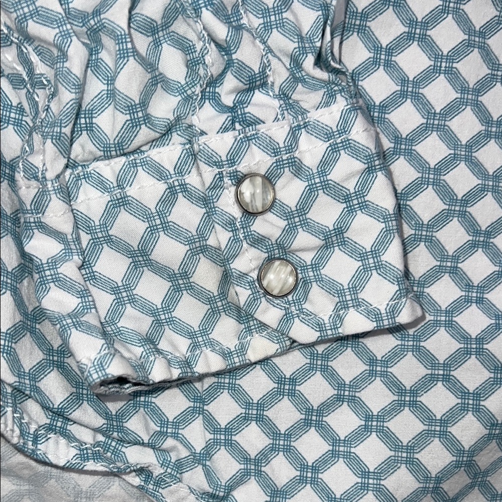 Boys Wrangler Pearl Snap Shirt - Picture 3 of 4